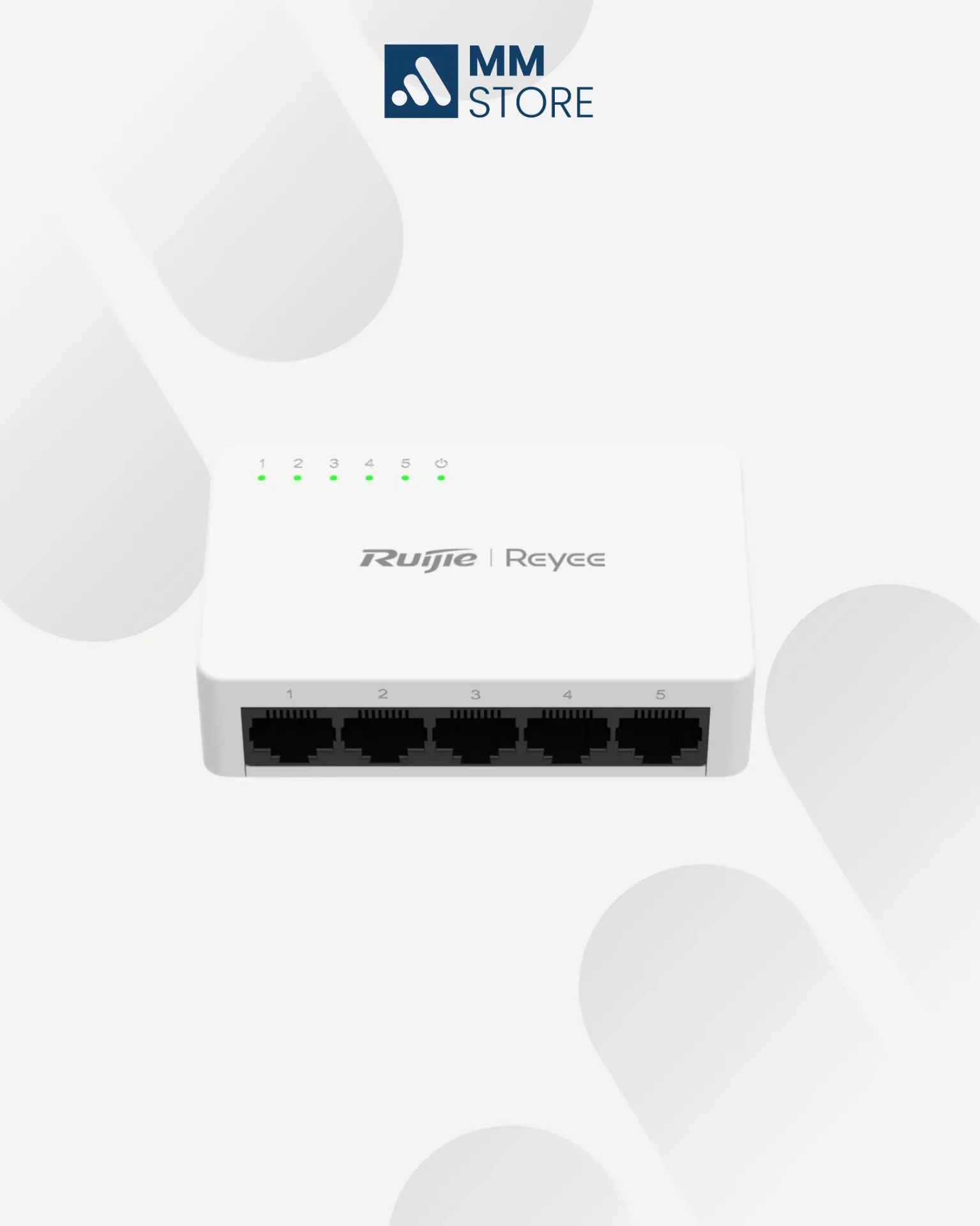 RG-ES05G-L, 5-Port 10/100/1000 Mbps Unmanaged Non-PoE Switch