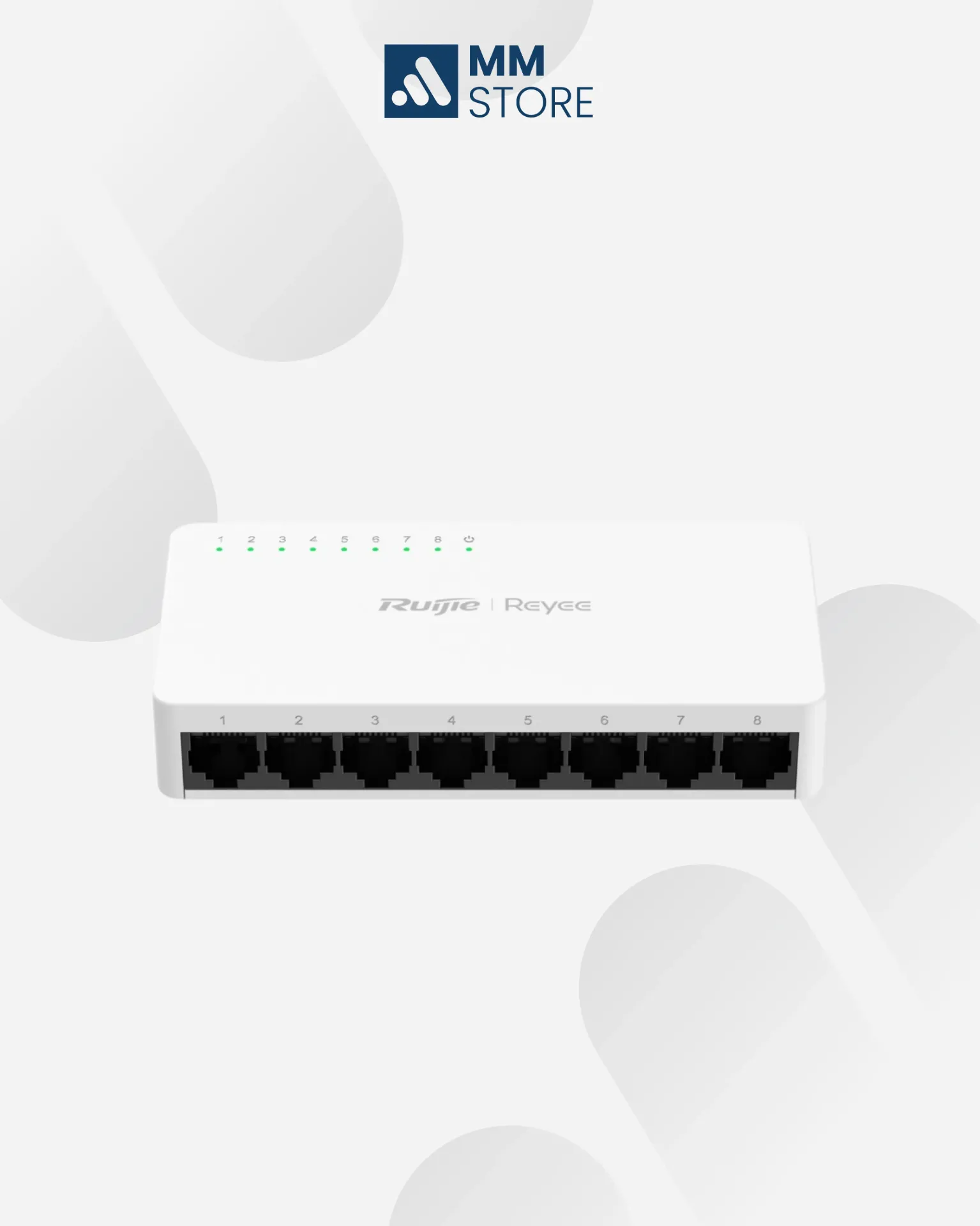 RG-ES08F, 8-Port 10/100 Mbps Unmanaged Non-PoE Switch