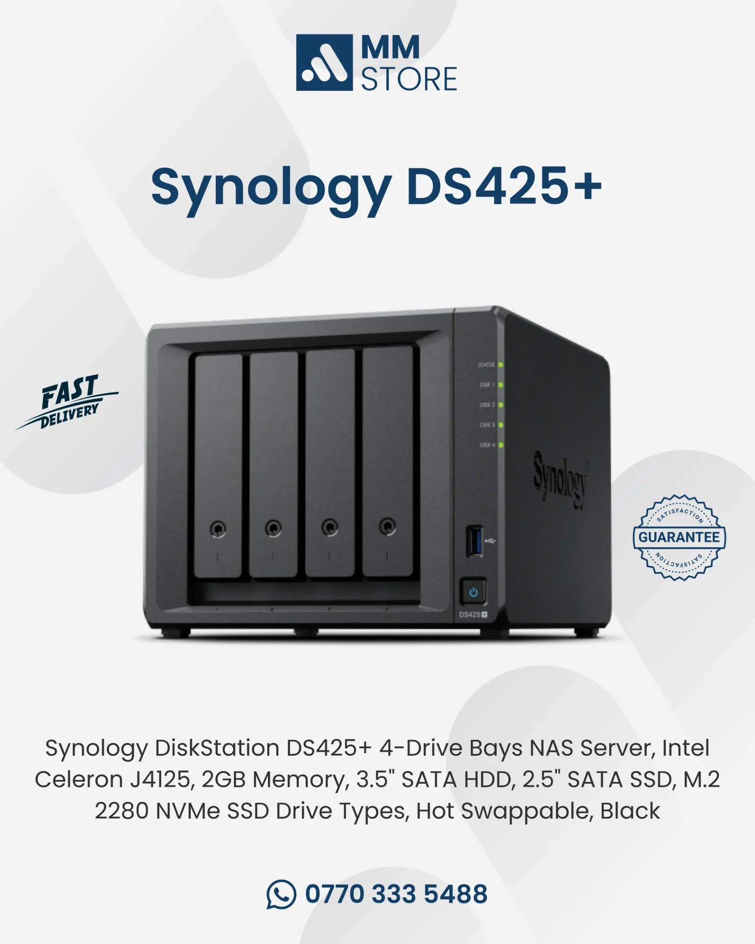 Synology NAS DS425+