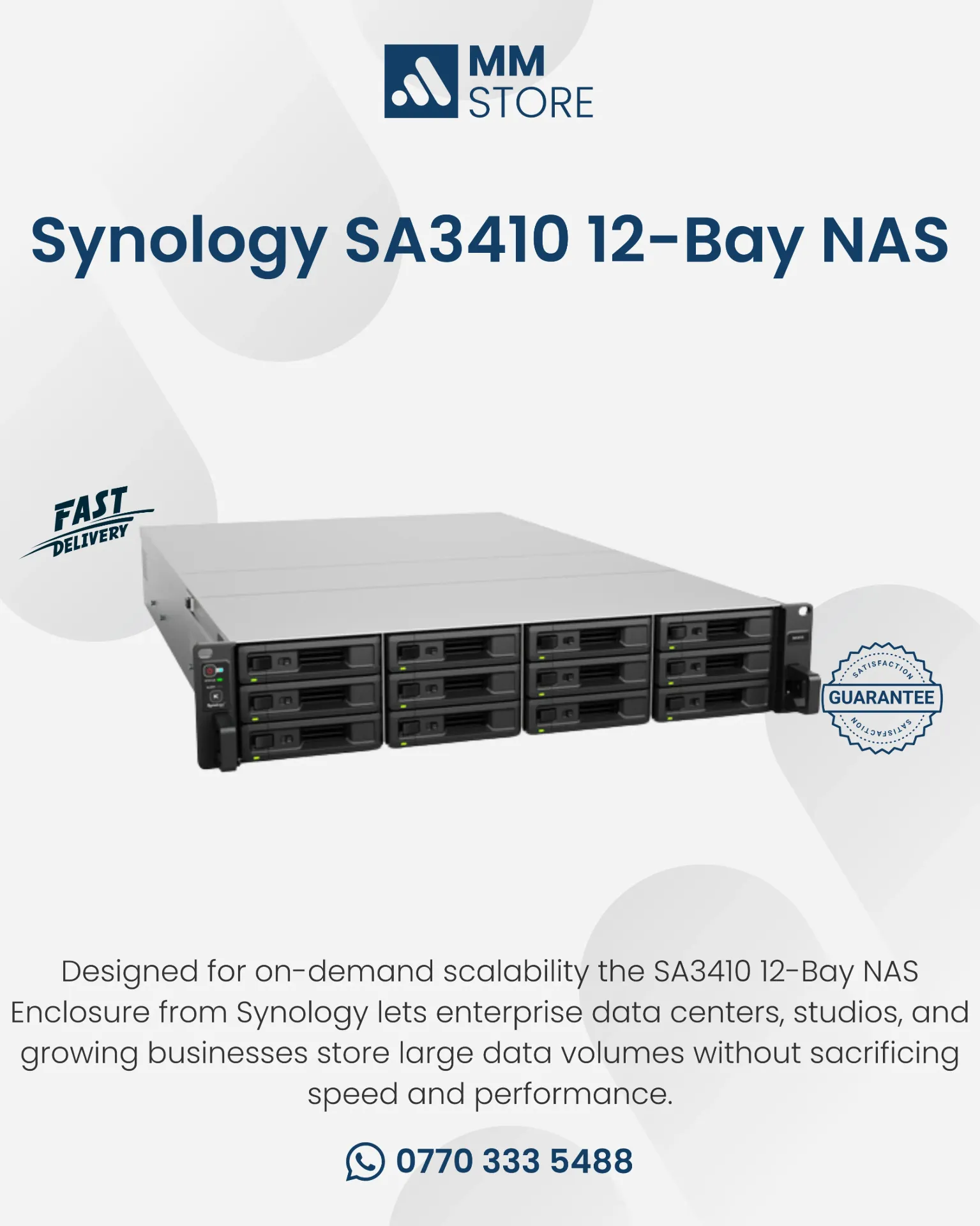 Synology SA3410 12-Bay NAS