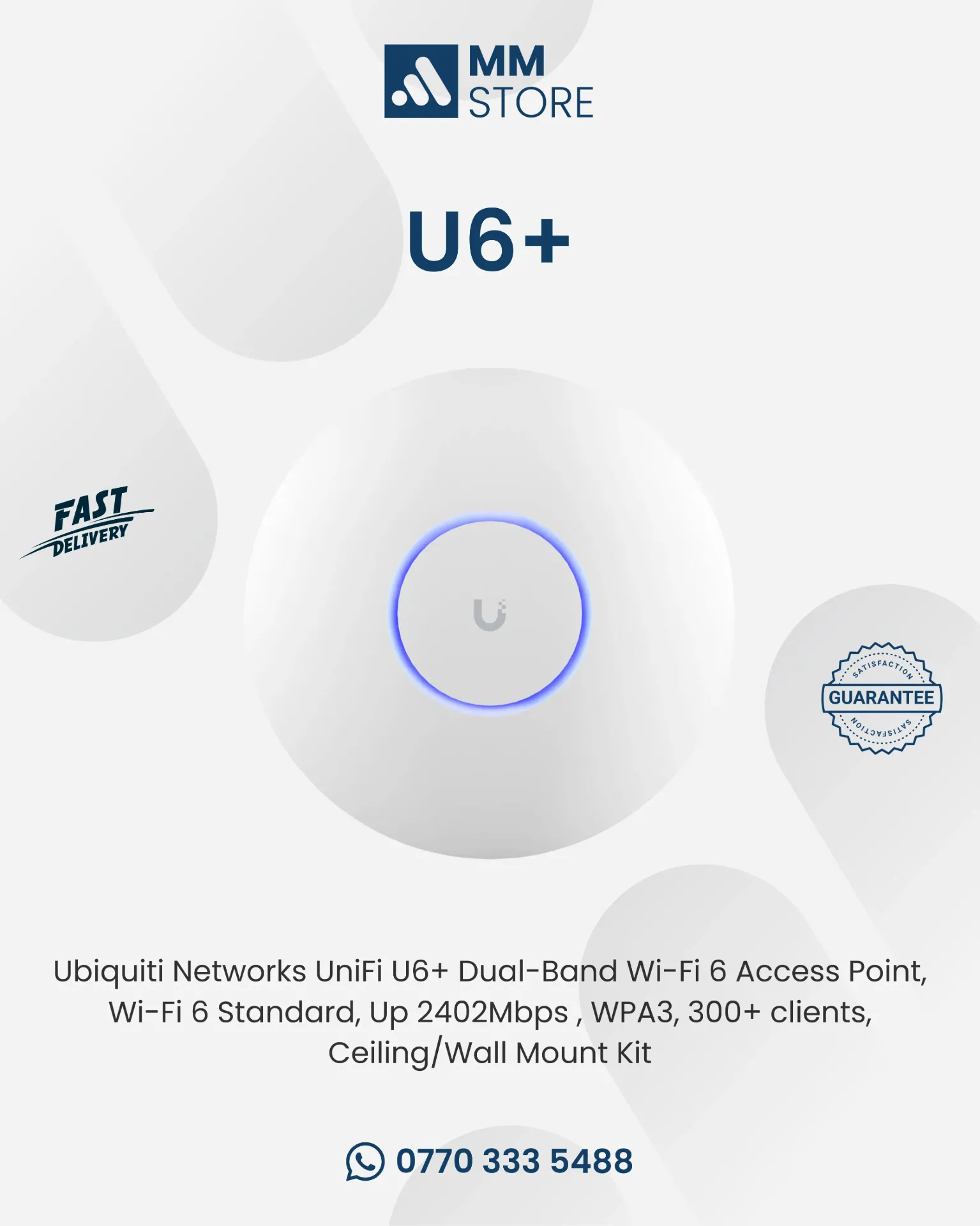 UniFi U6+