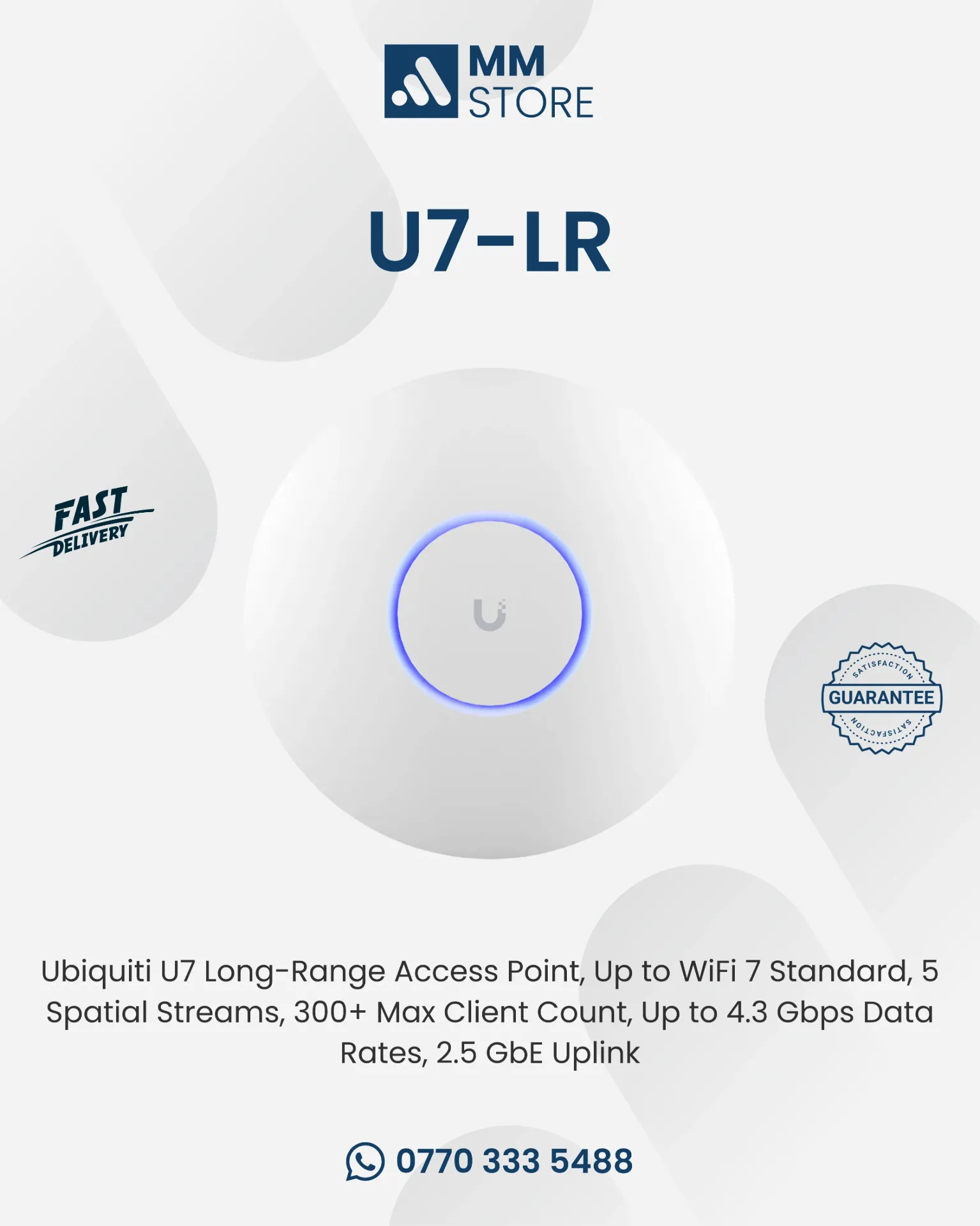 Unifi U7 Long-Range