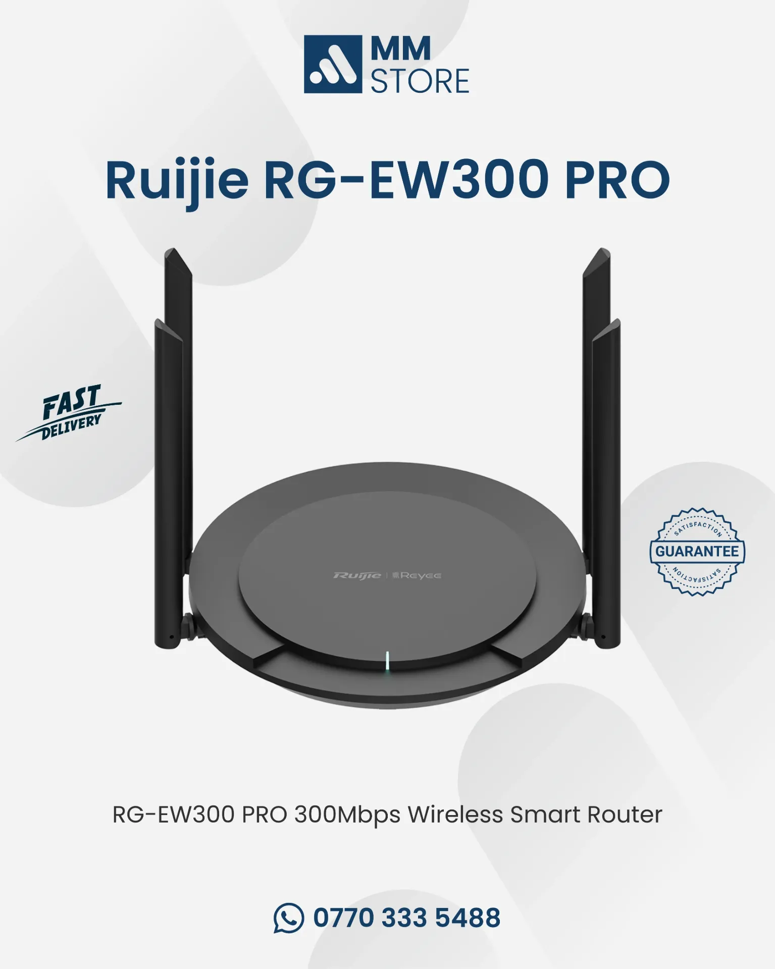 RG-EW300 PRO 300Mbps Wireless Smart Router